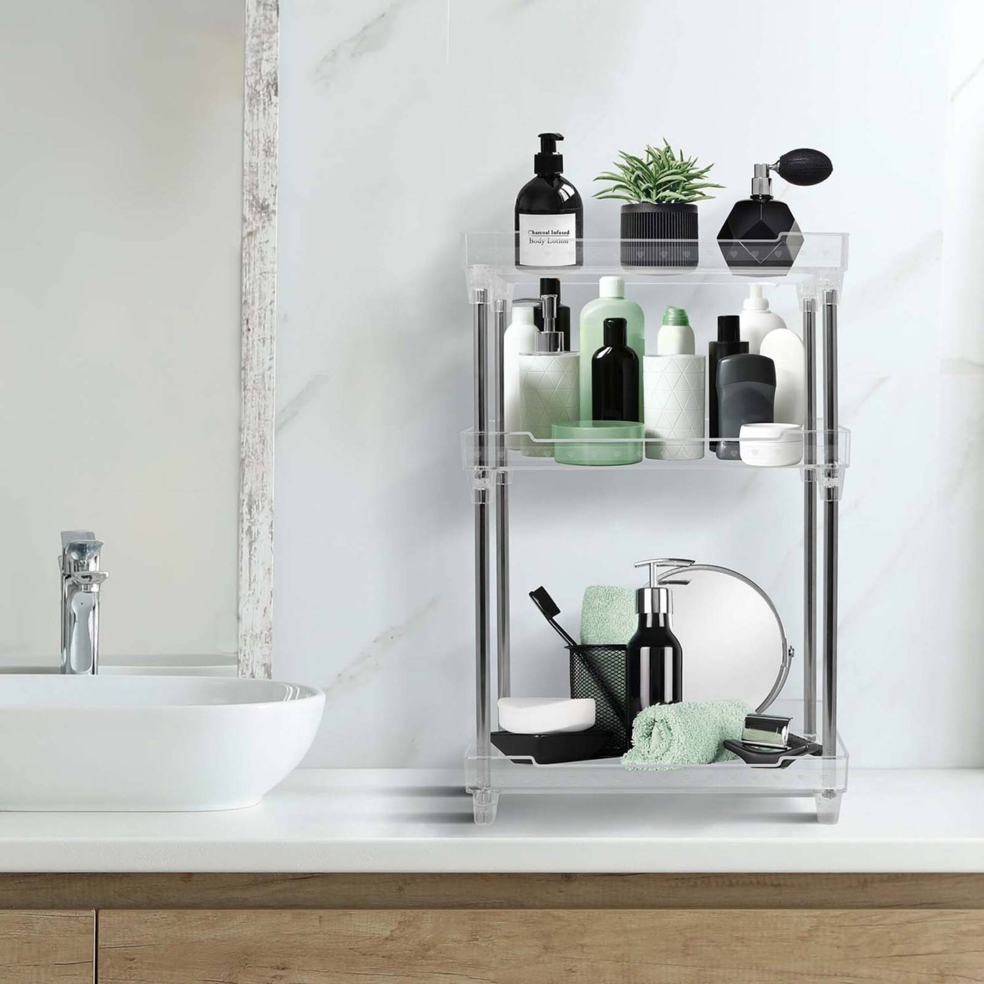 Sorbus 14.25" Tray Shelf Stand